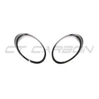 PORSCHE 991 911 2012-2021 CARBON FIBRE HEADLIGHT EYEBROWS
