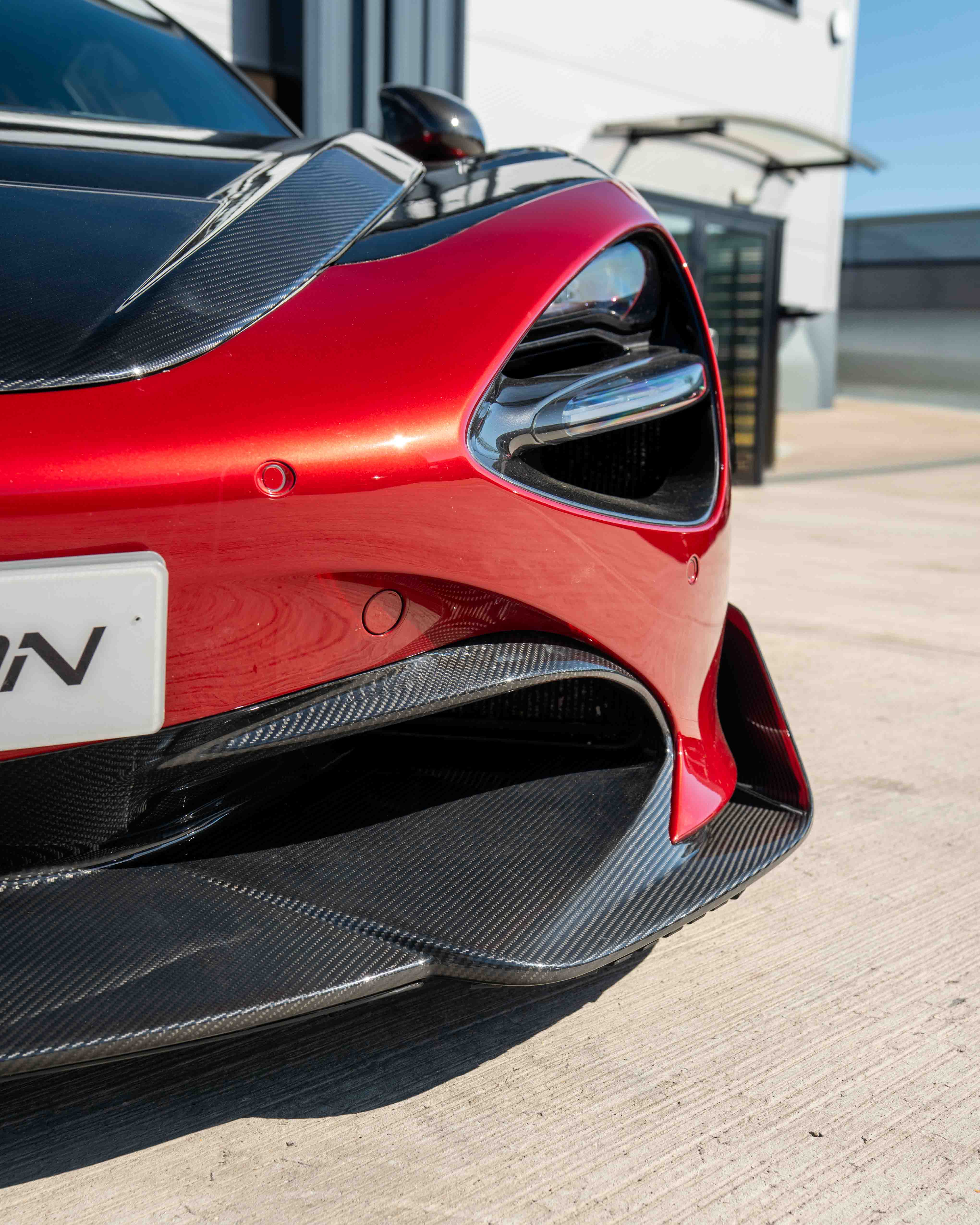 MCLAREN 720S CARBON FIBRE SPLITTER - CT DESIGN V2
