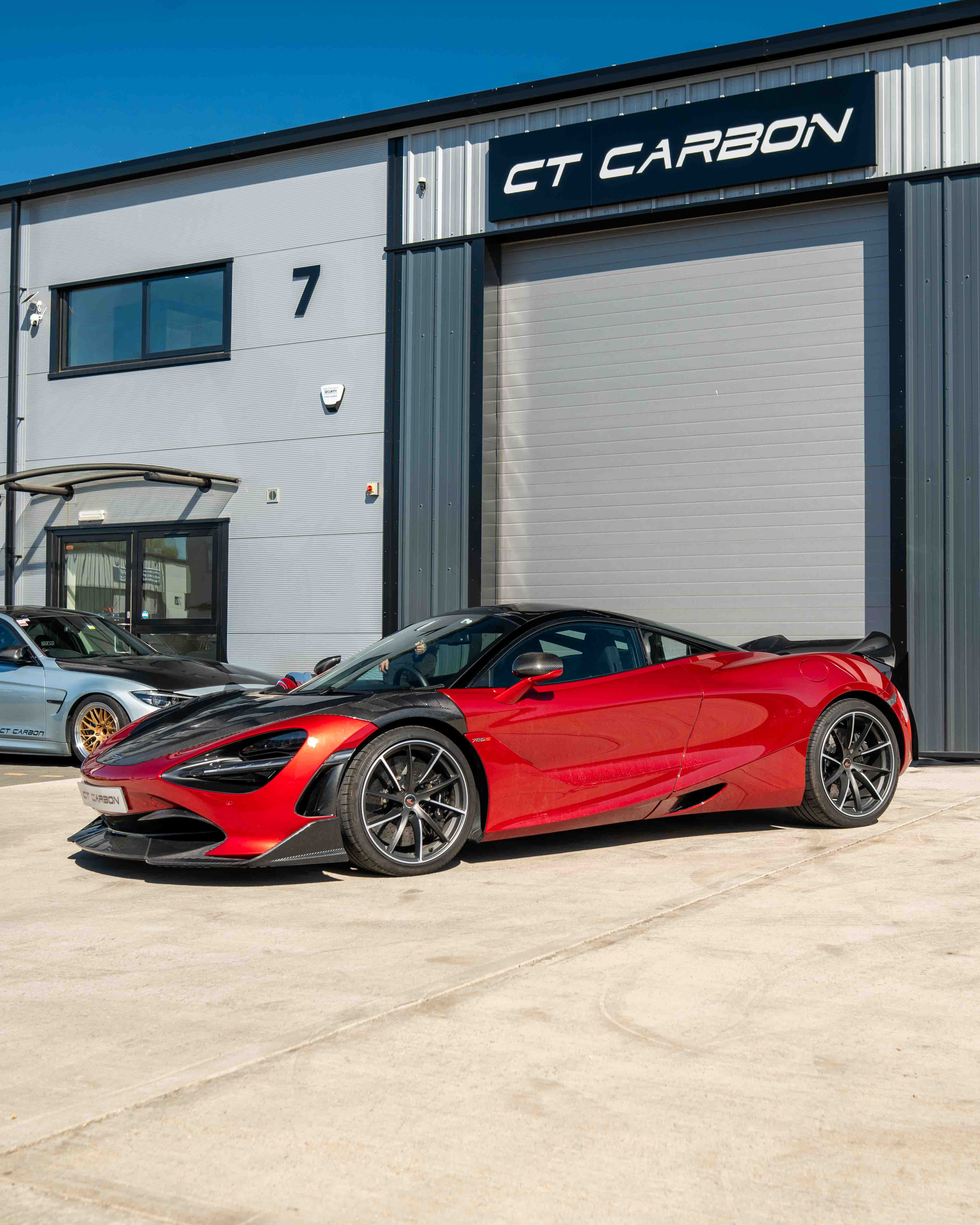 MCLAREN 720S CARBON FIBRE SPLITTER - CT DESIGN V2