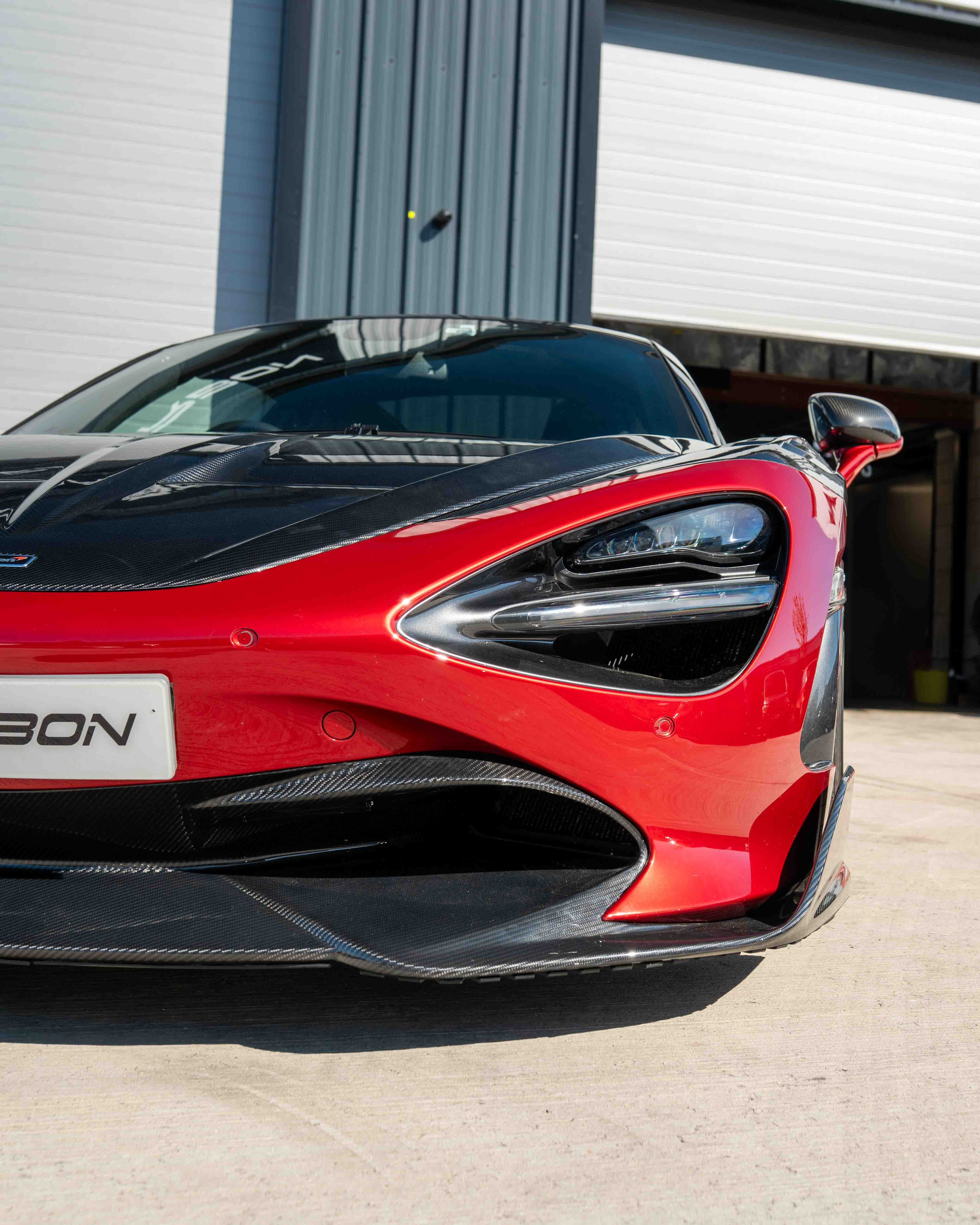 MCLAREN 720S CARBON FIBRE SPLITTER - CT DESIGN V2