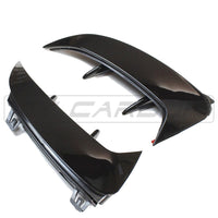 MERCEDES A-CLASS A35 W177 2018+ GLOSS BLACK REAR BUMPER CORNERS