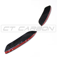 MERCEDES A-CLASS V177 & W177 2018-2022 GLOSS BLACK SPLITTER & CANARDS