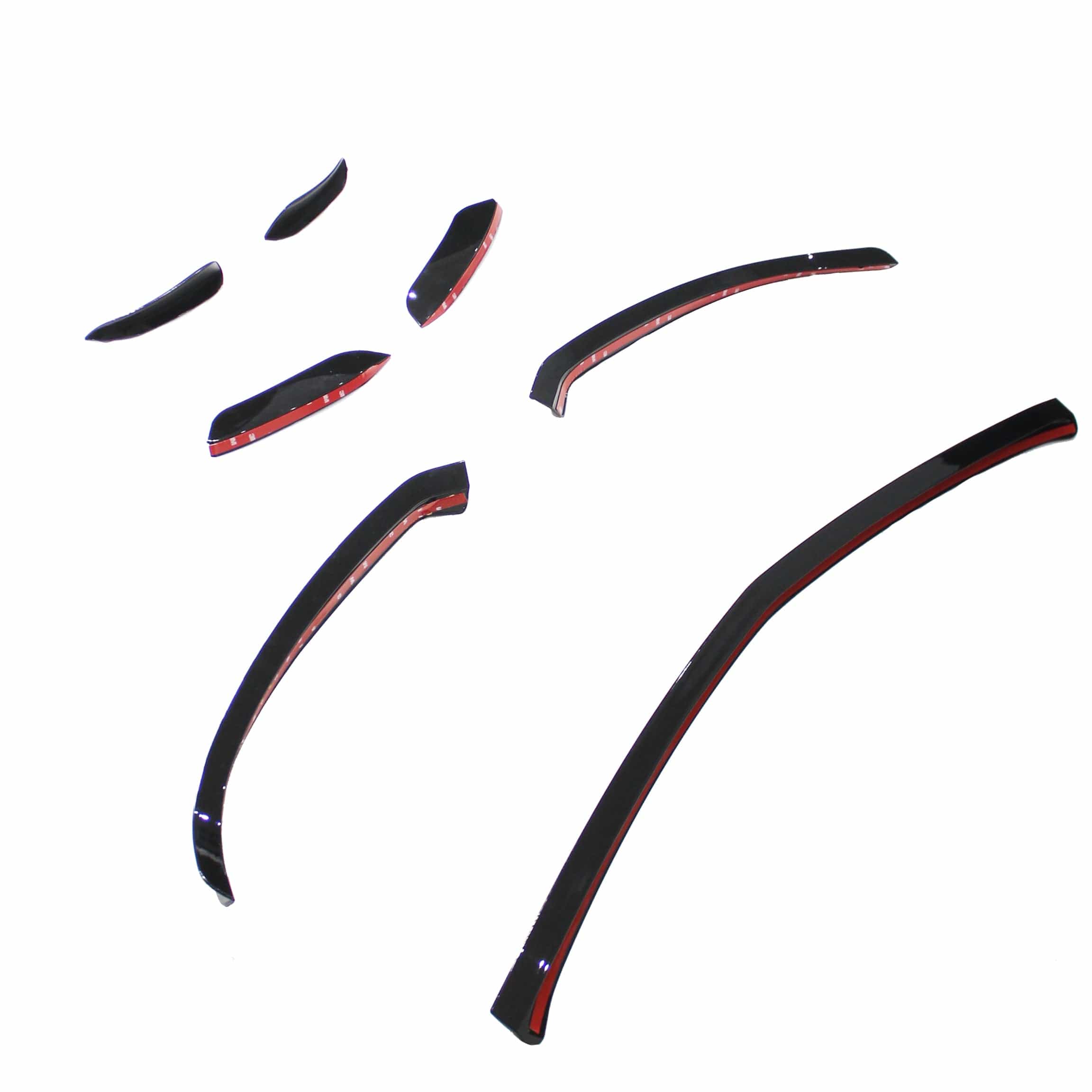 MERCEDES A-CLASS V177 & W177 2018-2022 GLOSS BLACK SPLITTER & CANARDS