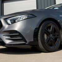 MERCEDES A-CLASS W177 2018-2022 GLOSS BLACK FRONT BUMPER VENTS