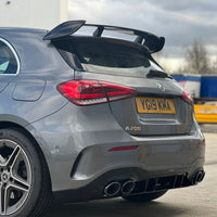MERCEDES A-CLASS W177 2018-CURRENT GLOSS BLACK SPOILER - WING