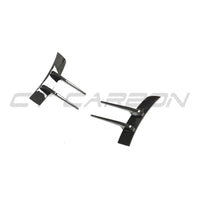 MERCEDES A-CLASS W177 & V177 2018-2022 GLOSS BLACK FRONT BUMPER TRIM