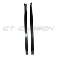 MERCEDES A-CLASS W177 & V177 2018+ GLOSS BLACK SIDE SKIRTS