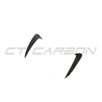 MERCEDES C-CLASS & C43 W205 COUPE GLOSS BLACK REAR BUMPER TRIM