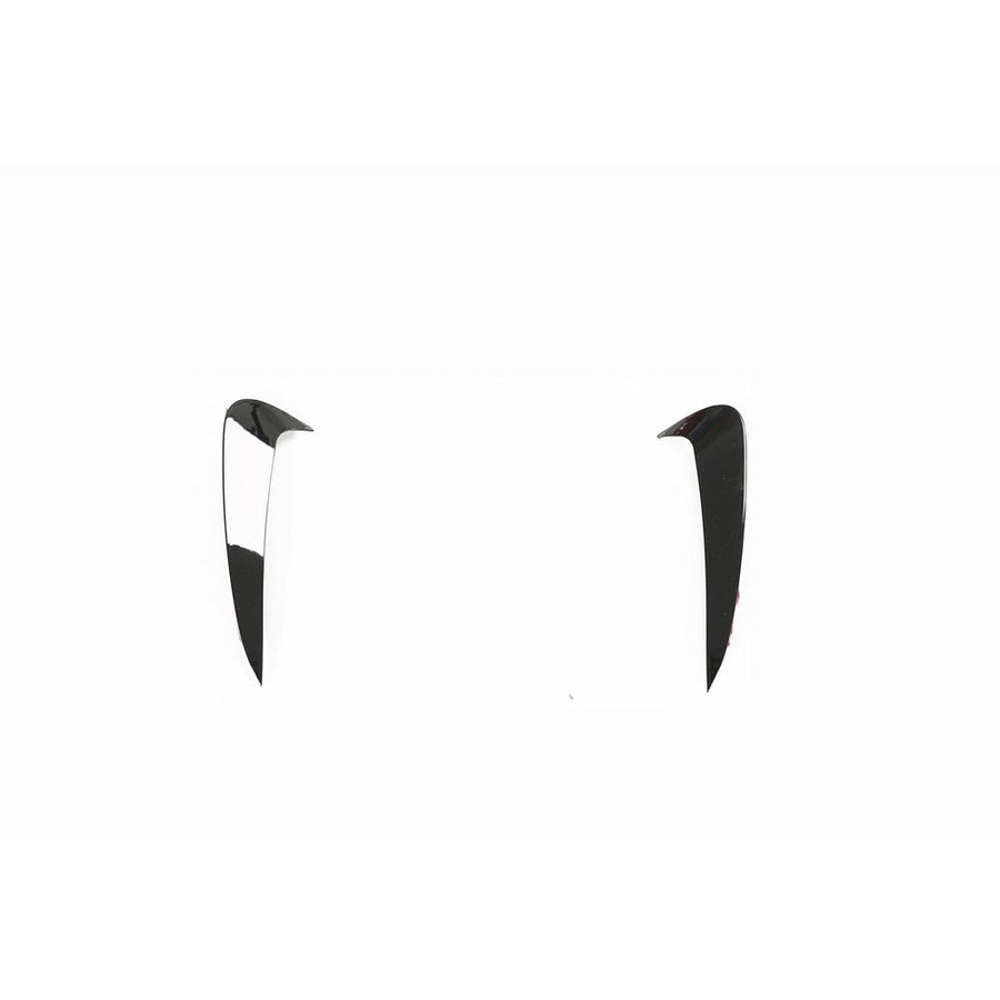 MERCEDES C-CLASS & C43 W205 COUPE GLOSS BLACK REAR BUMPER TRIM