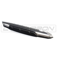MERCEDES C-CLASS SALOON/ESTATE W205 GLOSS BLACK DIFFUSER & BLACK TIPS