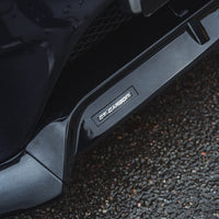 MERCEDES C43 & C CLASS W205 2014-2018 PRE-FACELIFT GLOSS BLACK SPLITTER - V1