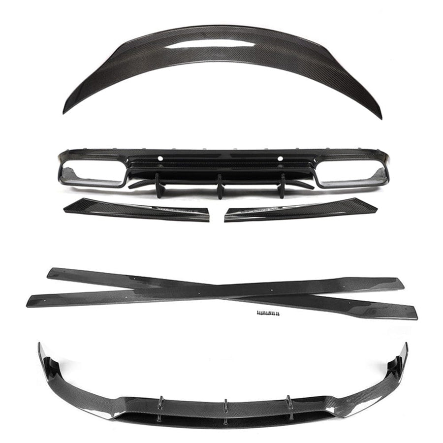 MERCEDES C63 W205 2018-2022 FACELIFT CONVERTIBLE FULL CARBON FIBRE KIT - V1