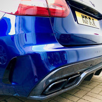 MERCEDES C63 W205 SALOON FULL CARBON FIBRE KIT - PS STYLE