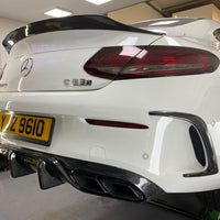 MERCEDES C63/C CLASS W205 CONVERTIBLE CARBON SPOILER - V1
