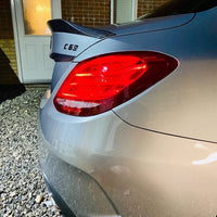 MERCEDES C63/C CLASS W205 SALOON CARBON SPOILER - V2 - CT DESIGN
