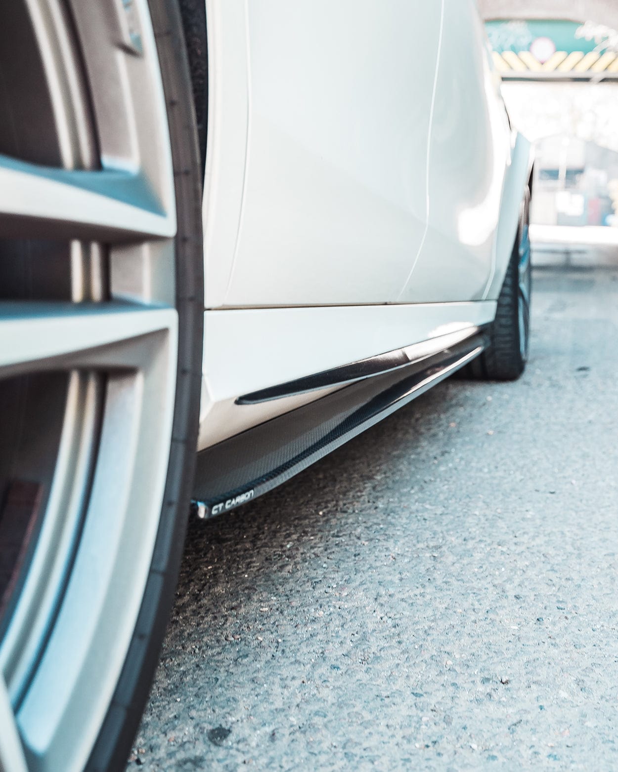 MERCEDES E63 W213 2018-2020 PRE-FACELIFT CARBON FIBRE SIDE SKIRTS - CT DESIGN