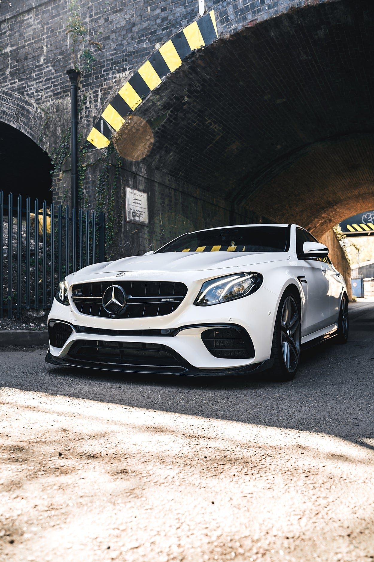 MERCEDES E63 W213 2018-2020 PRE-FACELIFT CARBON FIBRE SPLITTER - CT DESIGN