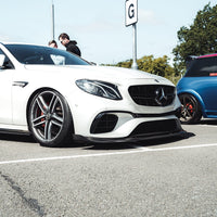 MERCEDES E63 W213 2018-2020 PRE-FACELIFT CARBON FIBRE SPLITTER - CT DESIGN