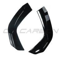 MERCEDES V177 2018+ A-CLASS GLOSS BLACK REAR BUMPER CORNERS