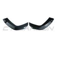 MERCEDES V177 2018+ A-CLASS GLOSS BLACK REAR BUMPER CORNERS