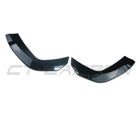 MERCEDES V177 2018+ A-CLASS GLOSS BLACK REAR BUMPER CORNERS