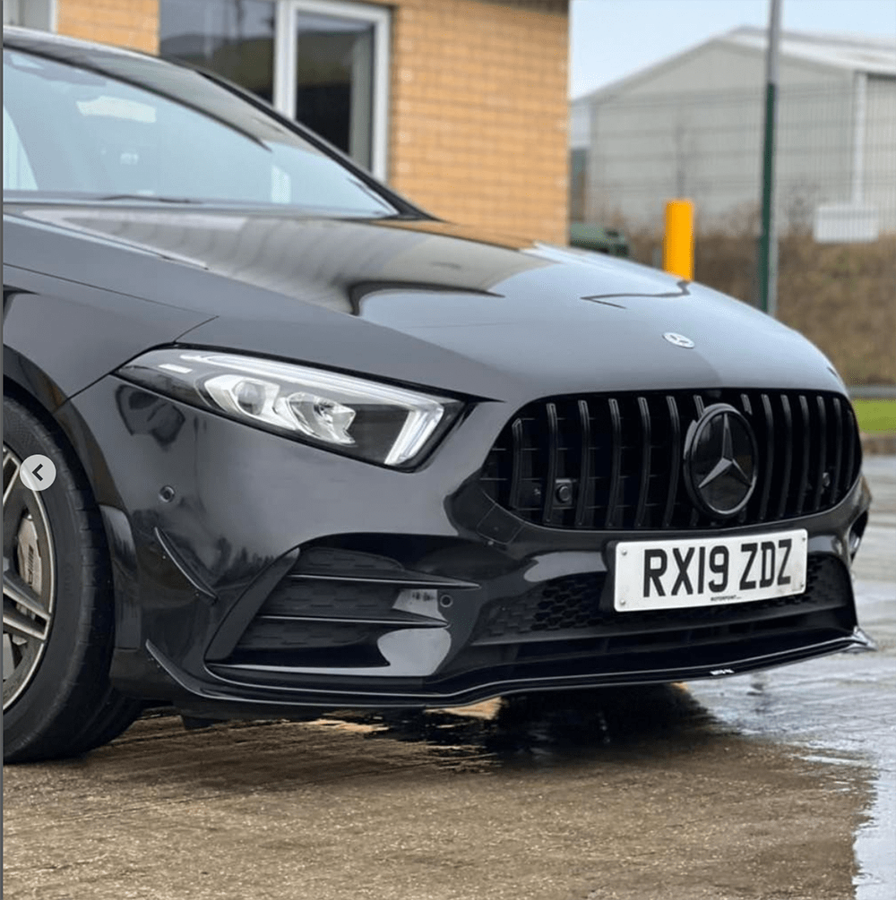 MERCEDES W177 2018-2022 A-CLASS GLOSS BLACK KIT