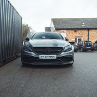 MERCEDES W205 C63 COUPE 2015-2018 GLOSS BLACK SPLITTER - V1