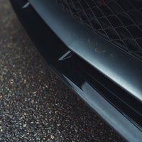 MERCEDES W205 C63 COUPE 2015-2018 GLOSS BLACK SPLITTER - V1