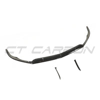 MERCEDES W205 C63 COUPE 2015-2018 GLOSS BLACK SPLITTER - V1
