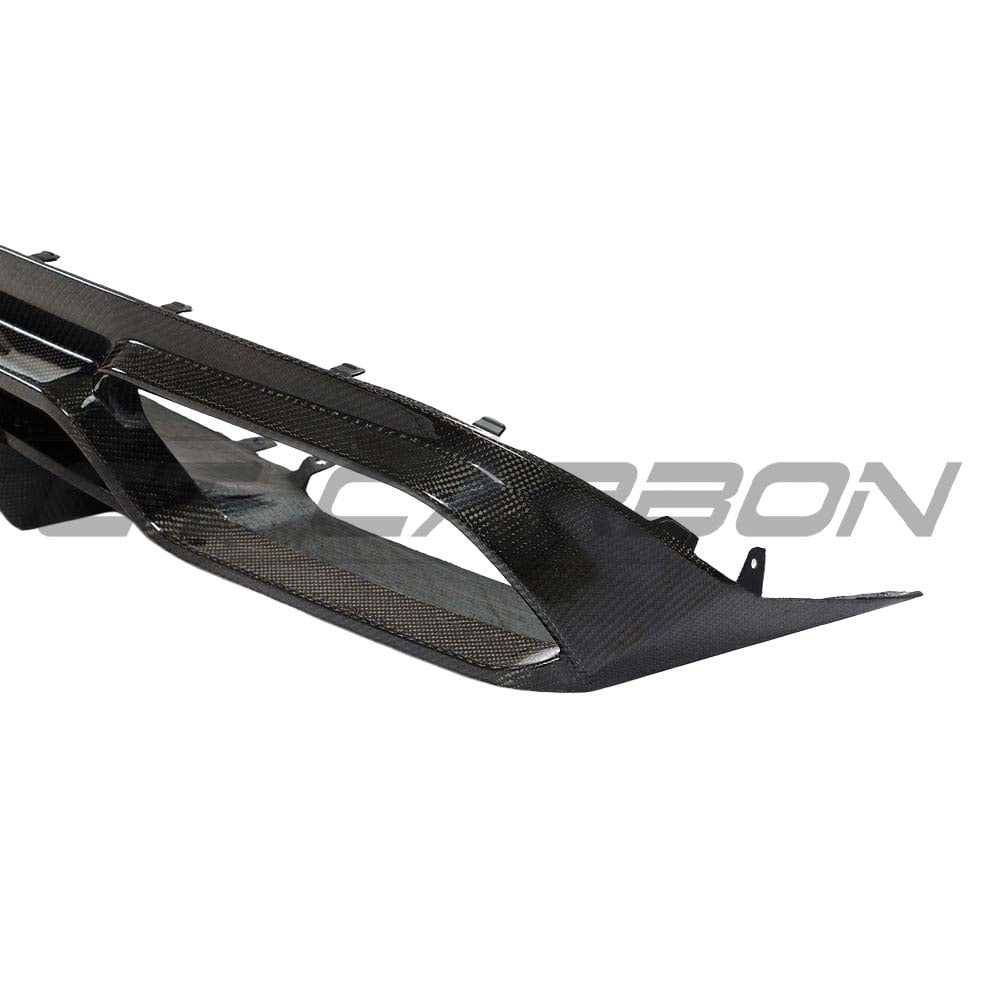 MERCEDES W205 C63 FACELIFT COUPE/CONVERTIBLE 2DR CARBON FIBRE DIFFUSER V2 - CT DESIGN
