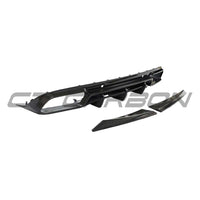 MERCEDES W205 C63 FACELIFT COUPE/CONVERTIBLE 2DR CARBON FIBRE DIFFUSER V2 - CT DESIGN