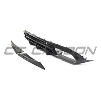 MERCEDES W205 C63 FACELIFT COUPE/CONVERTIBLE 2DR CARBON FIBRE DIFFUSER V2 - CT DESIGN
