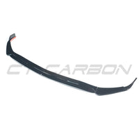 MERCEDES W206 2021+ C-CLASS GLOSS BLACK 3-PIECE SPLITTER - V1
