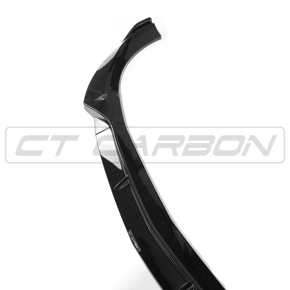 MERCEDES W213 & C238 2017-2020 E-CLASS GLOSS BLACK SPLITTER