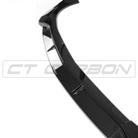 MERCEDES W213 & C238 2017-2020 E-CLASS GLOSS BLACK SPLITTER