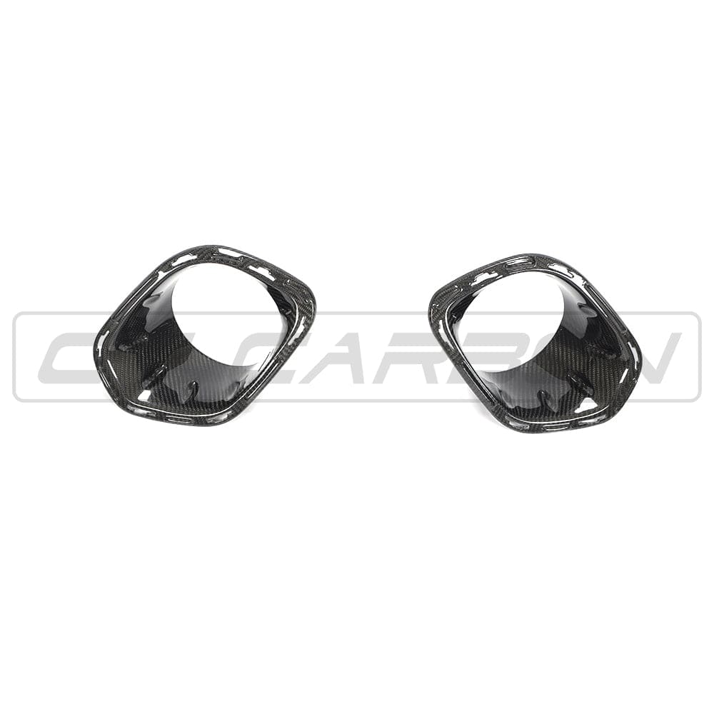 MINI COOPER S / JCW F56 CARBON FIBRE FOG LIGHT COVERS