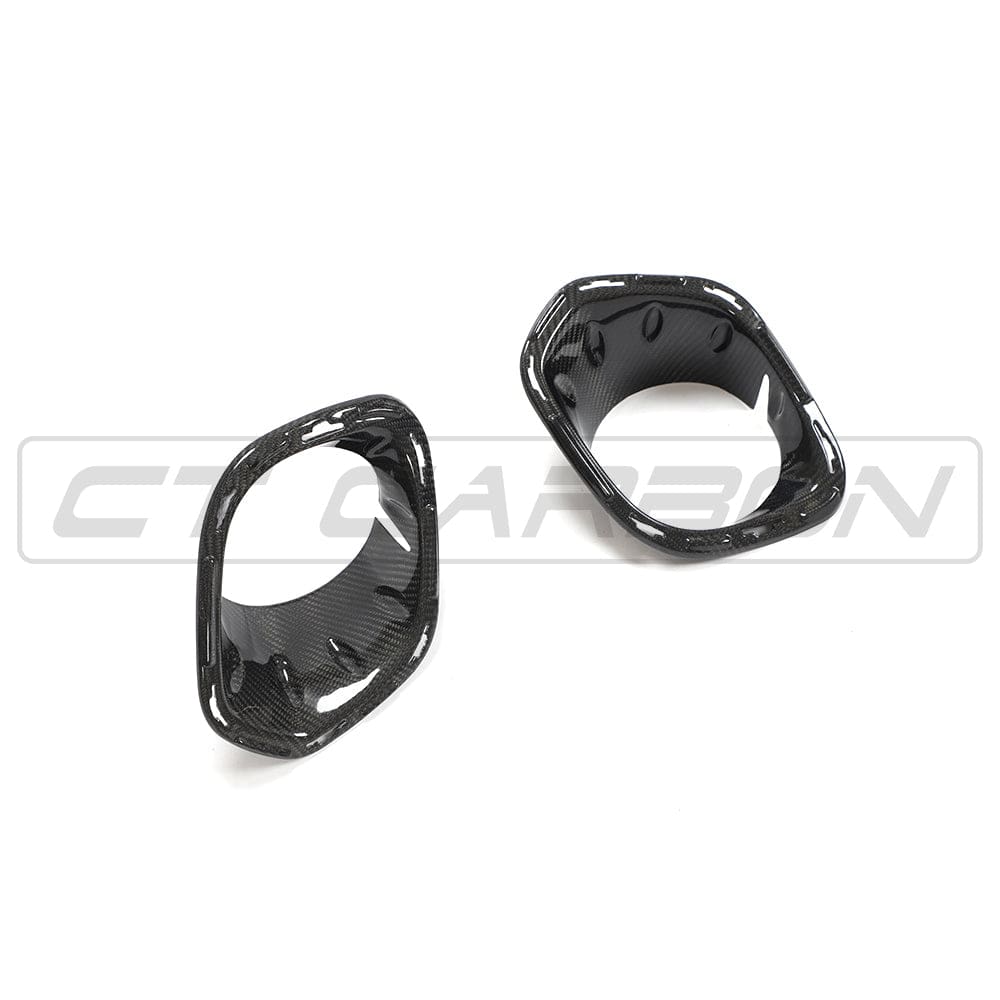 MINI COOPER S / JCW F56 CARBON FIBRE FOG LIGHT COVERS
