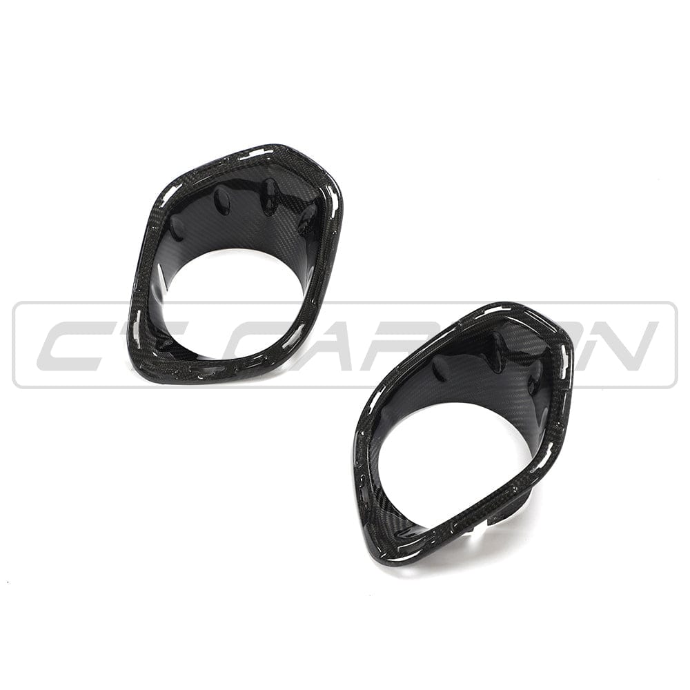 MINI COOPER S / JCW F56 CARBON FIBRE FOG LIGHT COVERS