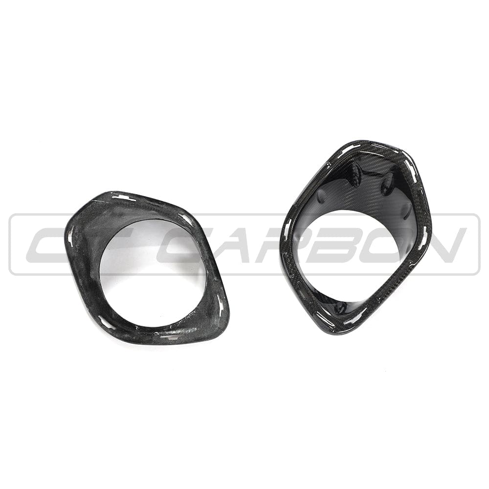 MINI COOPER S / JCW F56 CARBON FIBRE FOG LIGHT COVERS