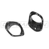 MINI COOPER S / JCW F56 CARBON FIBRE FOG LIGHT COVERS