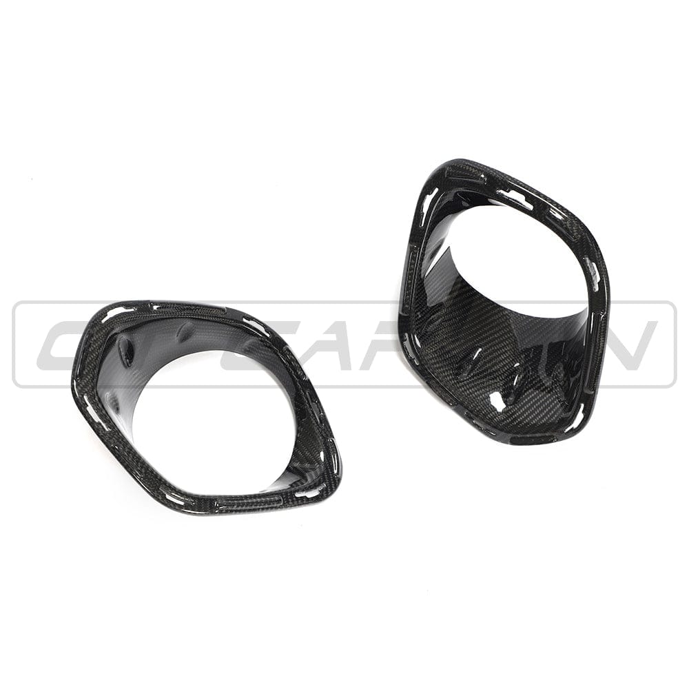 MINI COOPER S / JCW F56 CARBON FIBRE FOG LIGHT COVERS