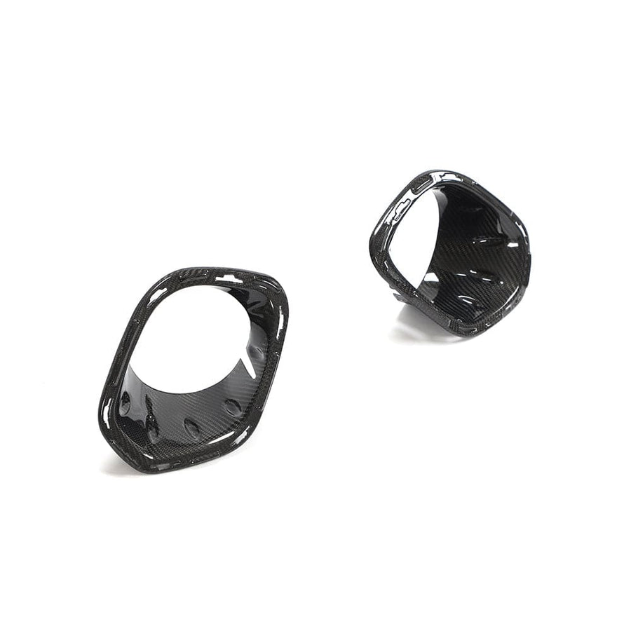 MINI COOPER S / JCW F56 CARBON FIBRE FOG LIGHT COVERS