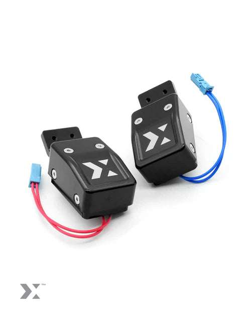 MMX Gear shift paddles | F&G Series | Black Magentic Paddle Inc Fitting Kit MMR04-0001-BLK
