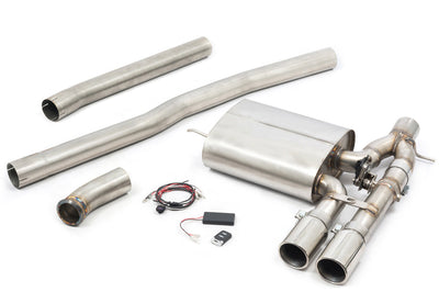 Cobra Exhausts - Mini (Mk3) Cooper S / JCW (F56) 3" Valved Cat Back Performance Exhaust