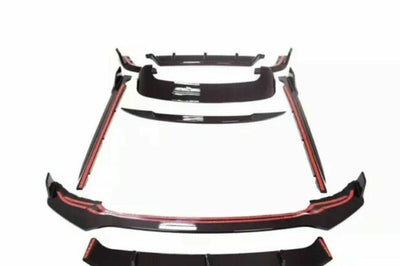 BMW X5 G05 Lowline Body Kit and Spoiler Gloss Black ABS Plastic