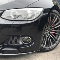 BMW M-SPORT E92,93 ARKYM FL Front Lower Bumper Splitter Body Molding Trim ABS Plastic Gloss Black