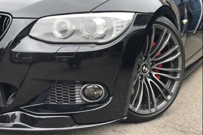 BMW M-SPORT E92,93 ARKYM FL Front Lower Bumper Splitter Body Molding Trim ABS Plastic Gloss Black