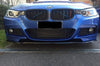 BMW F30 M - SPORT Front Splitter ABS Plastic Gloss Black