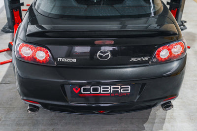 Cobra Exhausts - Mazda RX8 R3 (S2) 2008-12 (Facelift) Cat Back Sports Exhaust