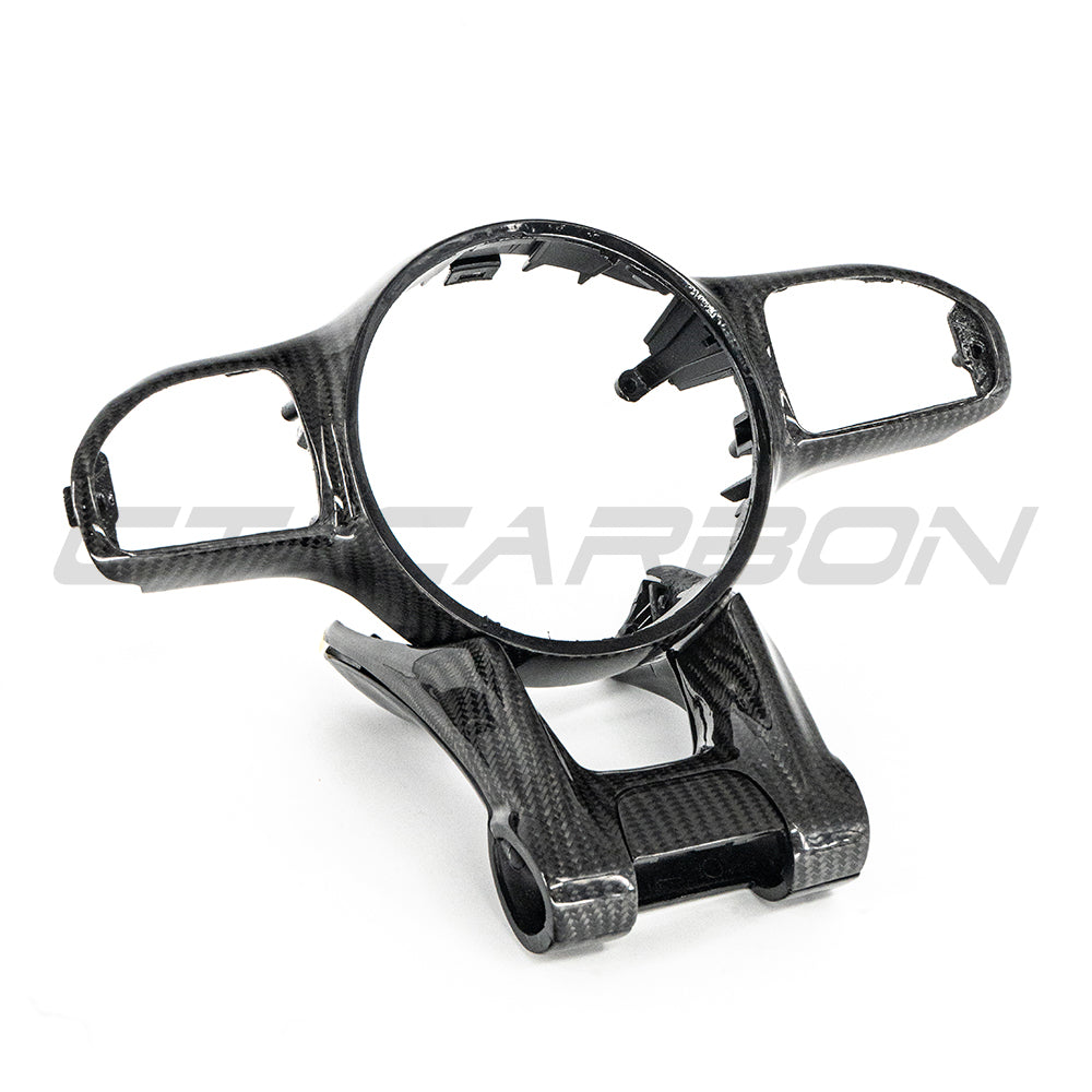 MERCEDES AMG 2016+ CARBON FIBRE STEERING WHEEL TRIM